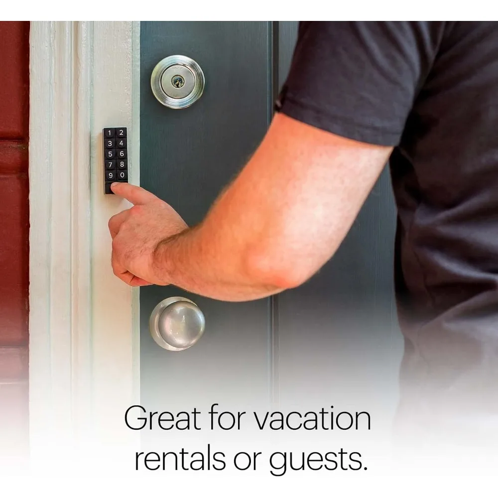 Умная клавиатура, пара с умным замком вашего August — доступ к гостя Grant с уникальными колпачками клавиш, темно-серый
Умная клавиатура, пара с умным замком вашего August — доступ к гостя Grant с уникальными колпачками клавиш, темно-серый