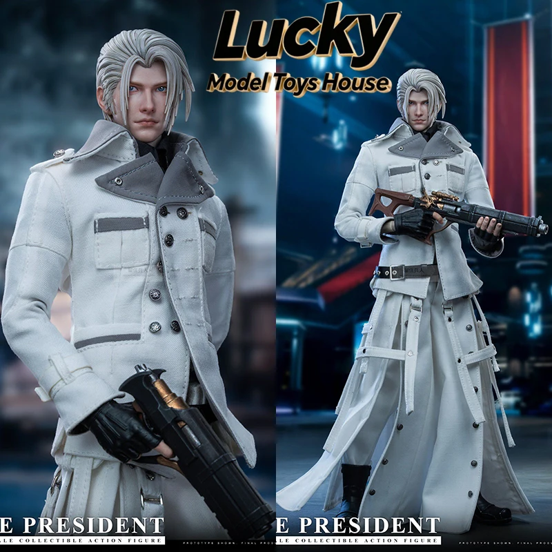 TOYS BATTALION TB028 1/6 Game White Hair Handsome President Man Action Fgure Collection 12inch Full Set Display Soldier Model
TOYS BATTALION TB028 1/6 Game White Hair Handsome President Man Action Fgure Collection 12inch Full Set Display Soldier Model