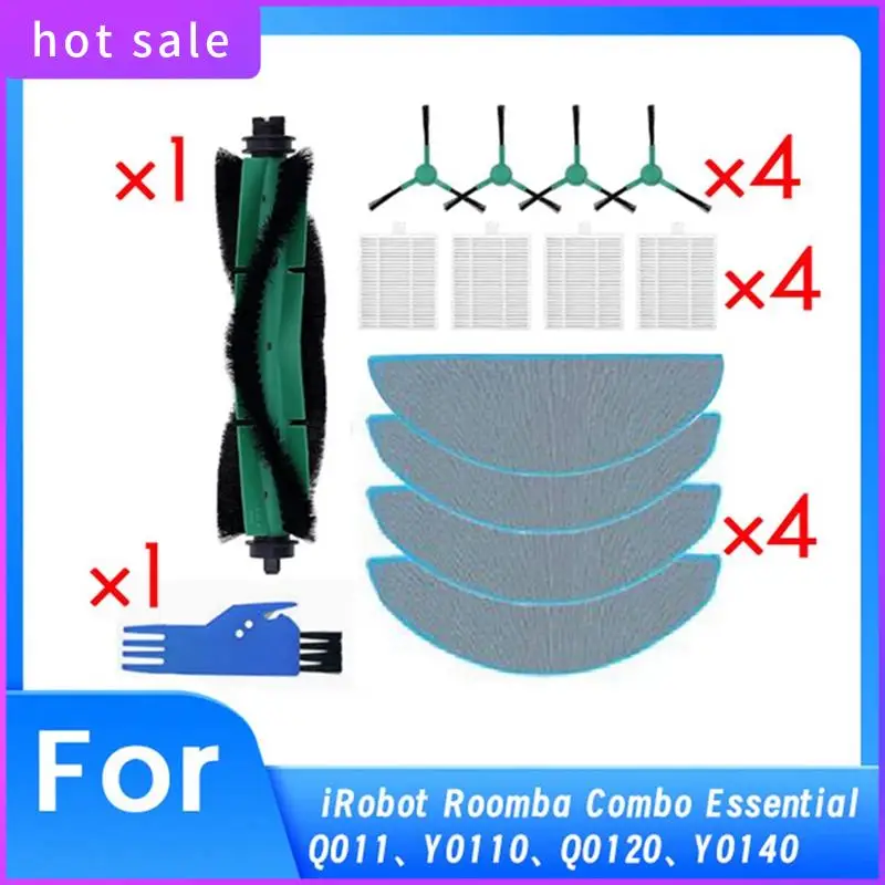 Для Irobot Roomba Combo Essential Series Q011/Y0110/Q0120/Y0140 комплект запасных частей для робота Essential вакуумные аксессуары
Для Irobot Roomba Combo Essential Series Q011/Y0110/Q0120/Y0140 комплект запасных частей для робота Essential вакуумные аксессуары