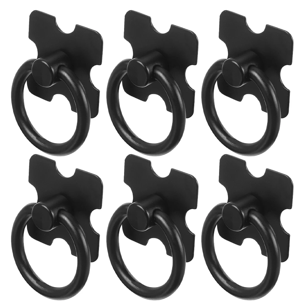 6 Pcs Black Ring Handles Zinc Alloy Dresser Knobs for Cabinet Drawer Wardrobe Closet Door Hardware Metal Furniture
6 Pcs Black Ring Handles Zinc Alloy Dresser Knobs for Cabinet Drawer Wardrobe Closet Door Hardware Metal Furniture