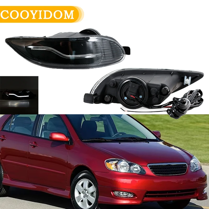 LED Fog Lamp Assembly For Toyota Corolla 2001-2008 For Camry 2002-2004 Front Bumper Fog Light Daytime Running Lights Headlight
LED Fog Lamp Assembly For Toyota Corolla 2001-2008 For Camry 2002-2004 Front Bumper Fog Light Daytime Running Lights Headlight