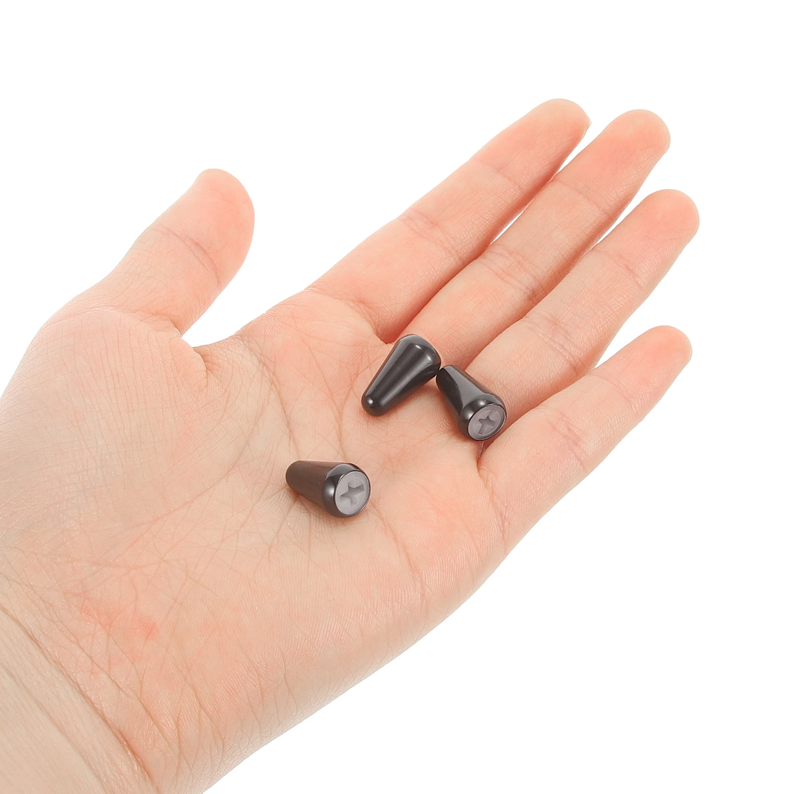 3 Pcs Inner Core Pivoting Hat Has Les PP Plastic Guitar Electric Switch Knobs
3 Pcs Inner Core Pivoting Hat Has Les PP Plastic Guitar Electric Switch Knobs