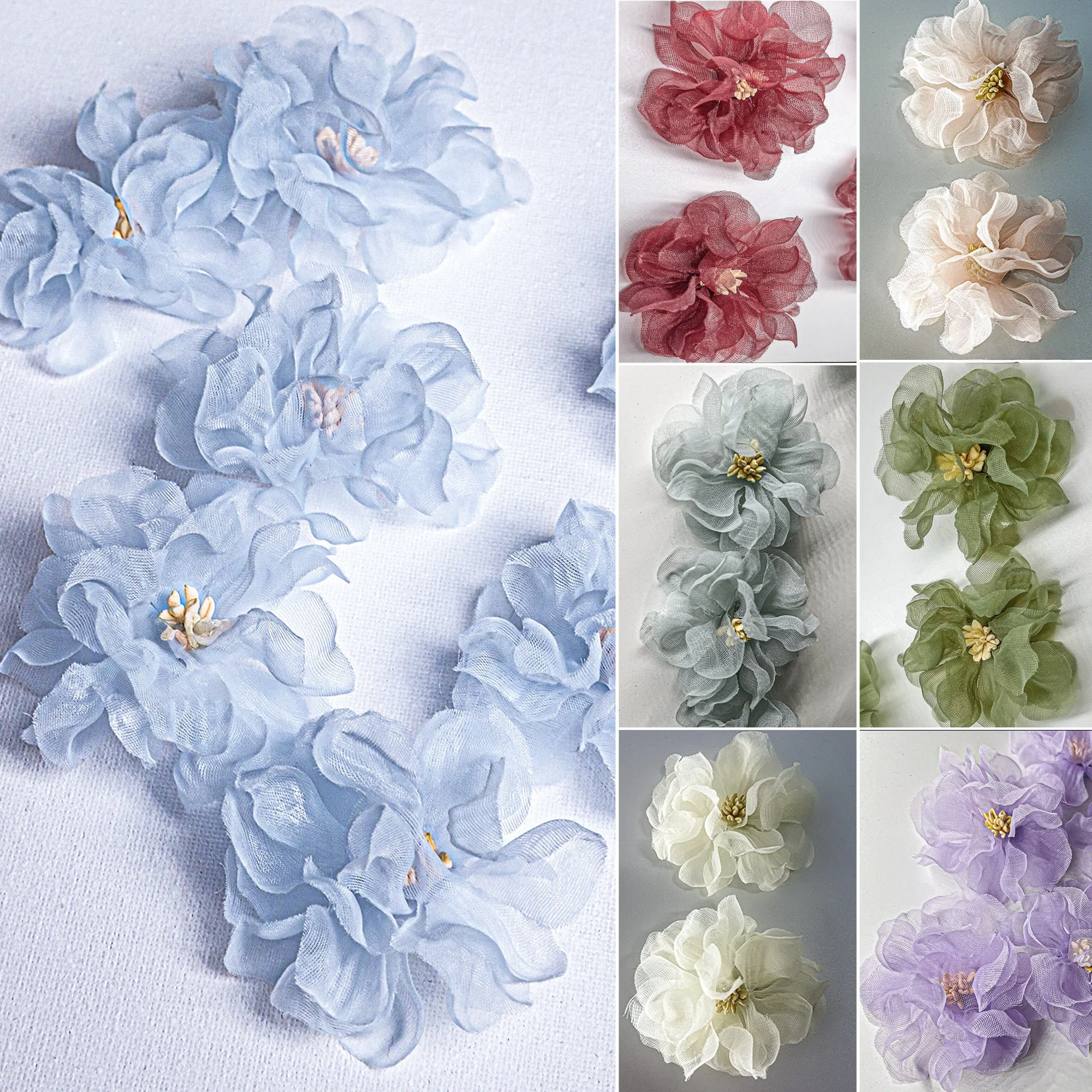 5PCS Handmade Colorful Rose Three-Dimensional Flower Collection Set - Dress Coat Hat Bag for Clothing Accessories
5PCS Handmade Colorful Rose Three-Dimensional Flower Collection Set - Dress Coat Hat Bag for Clothing Accessories