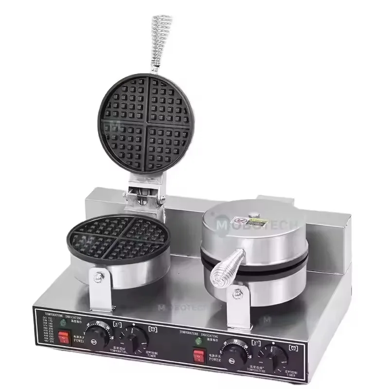 Electric Waffle Maker Non-Stick Belgian Waffle Machine for Breakfast Café and Home Kitchen Use
Electric Waffle Maker Non-Stick Belgian Waffle Machine for Breakfast Café and Home Kitchen Use