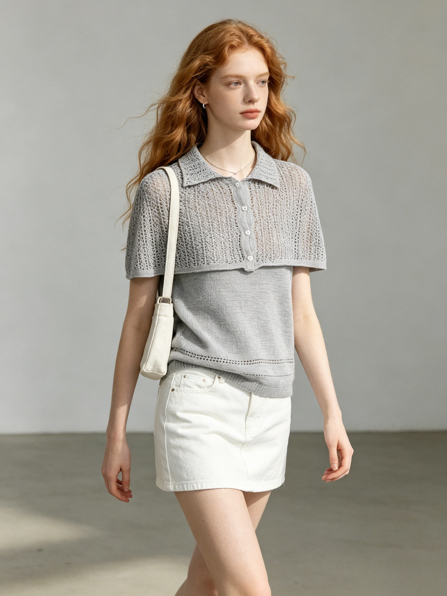 Elegant Neck Knitted Shoulder Wrap Slim Fit Hollow out Two Piece Set Summer Fashion Casual Breathable High Waist
Elegant Neck Knitted Shoulder Wrap Slim Fit Hollow out Two Piece Set Summer Fashion Casual Breathable High Waist