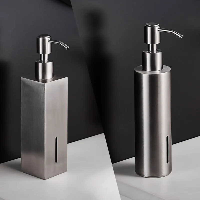 Liquid Soap Dispenser 304 Stainless Steel Matte Nickel Kitchen Sink Soap Container Bathroom Shampoo Shower Box Detergent Bottle
Liquid Soap Dispenser 304 Stainless Steel Matte Nickel Kitchen Sink Soap Container Bathroom Shampoo Shower Box Detergent Bottle