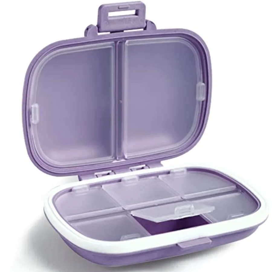 Travel Pill Organizer, 8 Cpartmen Pable Pill Cae, Daily Pill Box to Hold, mall Pill Container for Pocket Pure Medicine Organize
Travel Pill Organizer, 8 Cpartmen Pable Pill Cae, Daily Pill Box to Hold, mall Pill Container for Pocket Pure Medicine Organize