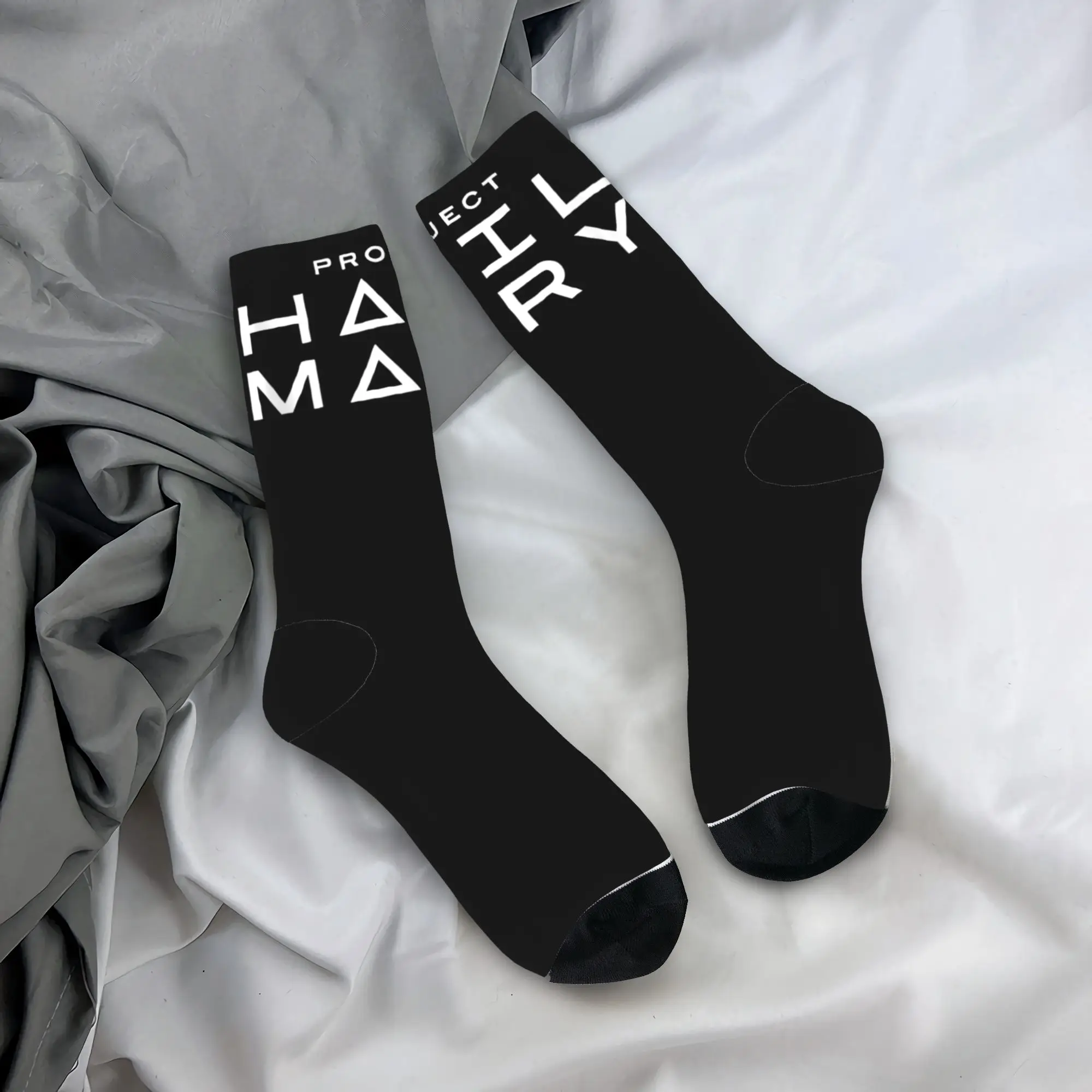 PHM Logo Project Hail Mary Socks Modern Stockings Unisex Men Quality Running Socks Autumn Graphic Anti Sweat Socks
PHM Logo Project Hail Mary Socks Modern Stockings Unisex Men Quality Running Socks Autumn Graphic Anti Sweat Socks