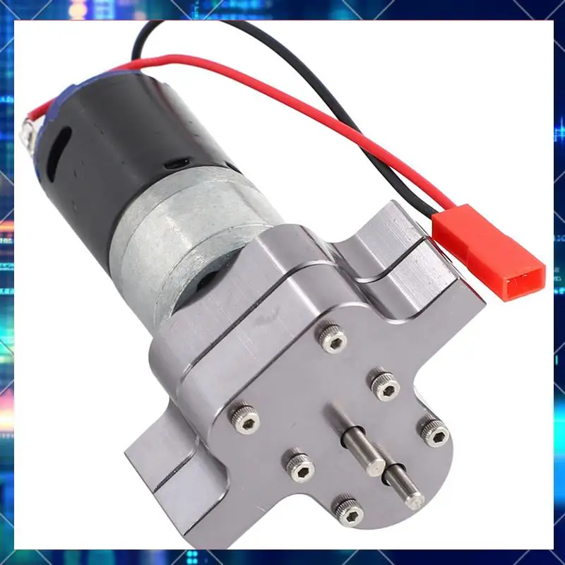 6X 370 Brushed Motor+Alloy Heat Sink Gear Box Set With Steel Gears For WPL Henglong C14 C24 B14 B24 B16 B36 Grey-AA02
6X 370 Brushed Motor+Alloy Heat Sink Gear Box Set With Steel Gears For WPL Henglong C14 C24 B14 B24 B16 B36 Grey-AA02
