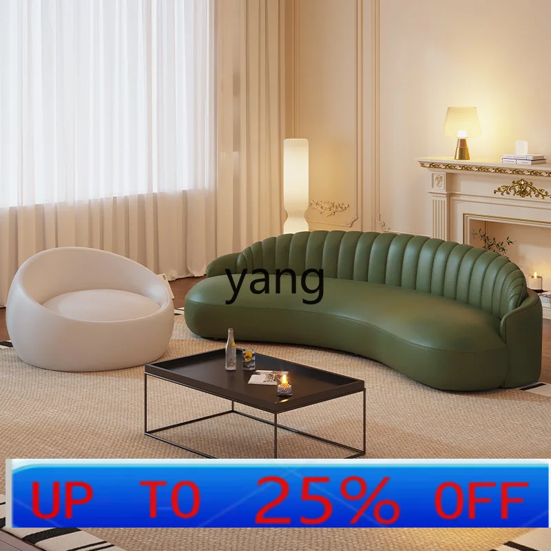LTT cream wind light luxury fabric sofa small apartment living room retro green leisure arc
LTT cream wind light luxury fabric sofa small apartment living room retro green leisure arc
