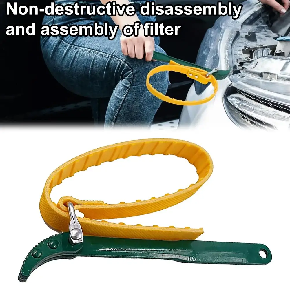 NEW Adjustable Oil Fuel Filter Removal Strap Wrench Opener U Strap Tool Cartridge Duty Disassembly 8/12inch Belt Heavy Tool R1M2
NEW Adjustable Oil Fuel Filter Removal Strap Wrench Opener U Strap Tool Cartridge Duty Disassembly 8/12inch Belt Heavy Tool R1M2