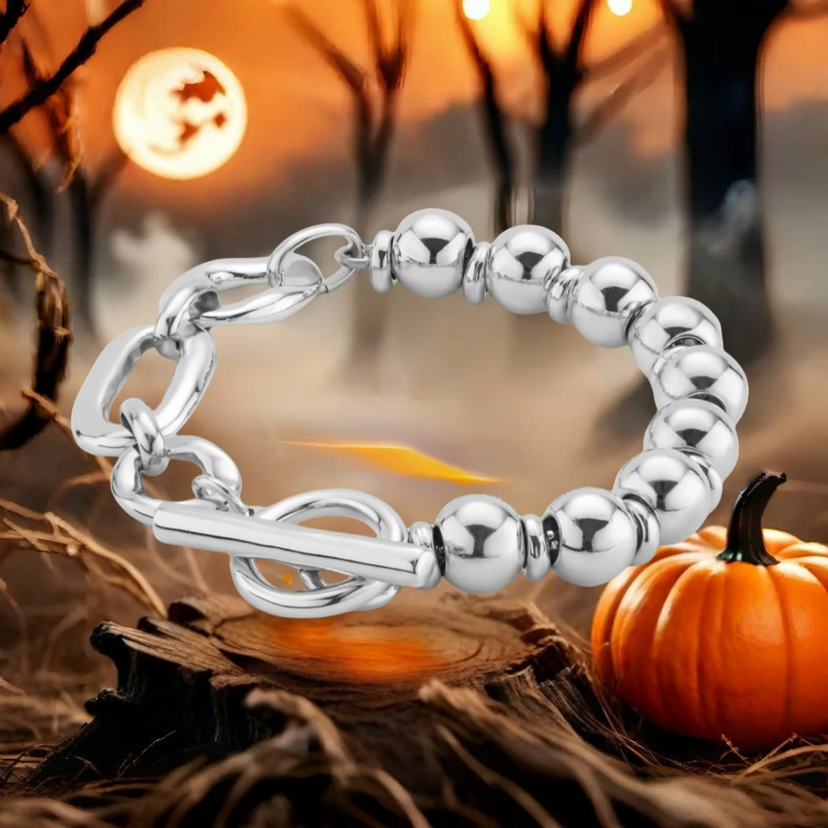 2025 UNOde50 Original New Product Silvery Luxury Round Ball Splicing OT Buckle Bracelet Women's High Quality Gift
2025 UNOde50 Original New Product Silvery Luxury Round Ball Splicing OT Buckle Bracelet Women's High Quality Gift