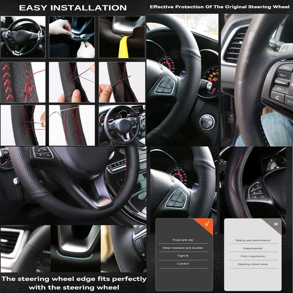 Чехол на руль автомобиля из микрофибры, кожаная пленка на колесо, подходит для Tesla Model 3 2017 2018 2019 2020 2021, черный
Чехол на руль автомобиля из микрофибры, кожаная пленка на колесо, подходит для Tesla Model 3 2017 2018 2019 2020 2021, черный