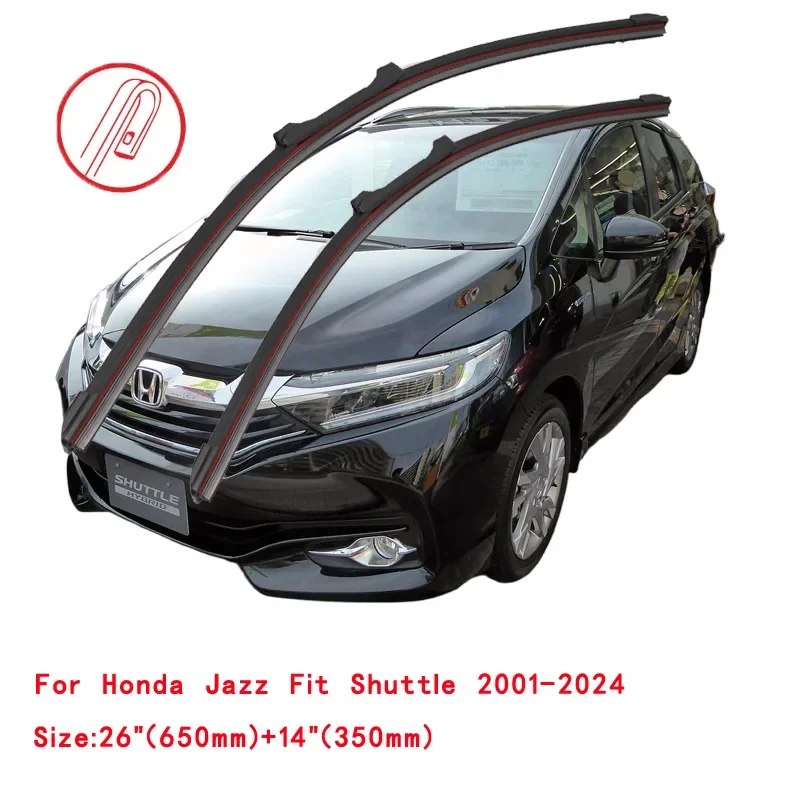 For Honda Jazz Fit Shuttle 2001-2024 Car Windshield Wiper Blade Front Windscreen Brushes Washer Accessories Cleaning Replacement
For Honda Jazz Fit Shuttle 2001-2024 Car Windshield Wiper Blade Front Windscreen Brushes Washer Accessories Cleaning Replacement