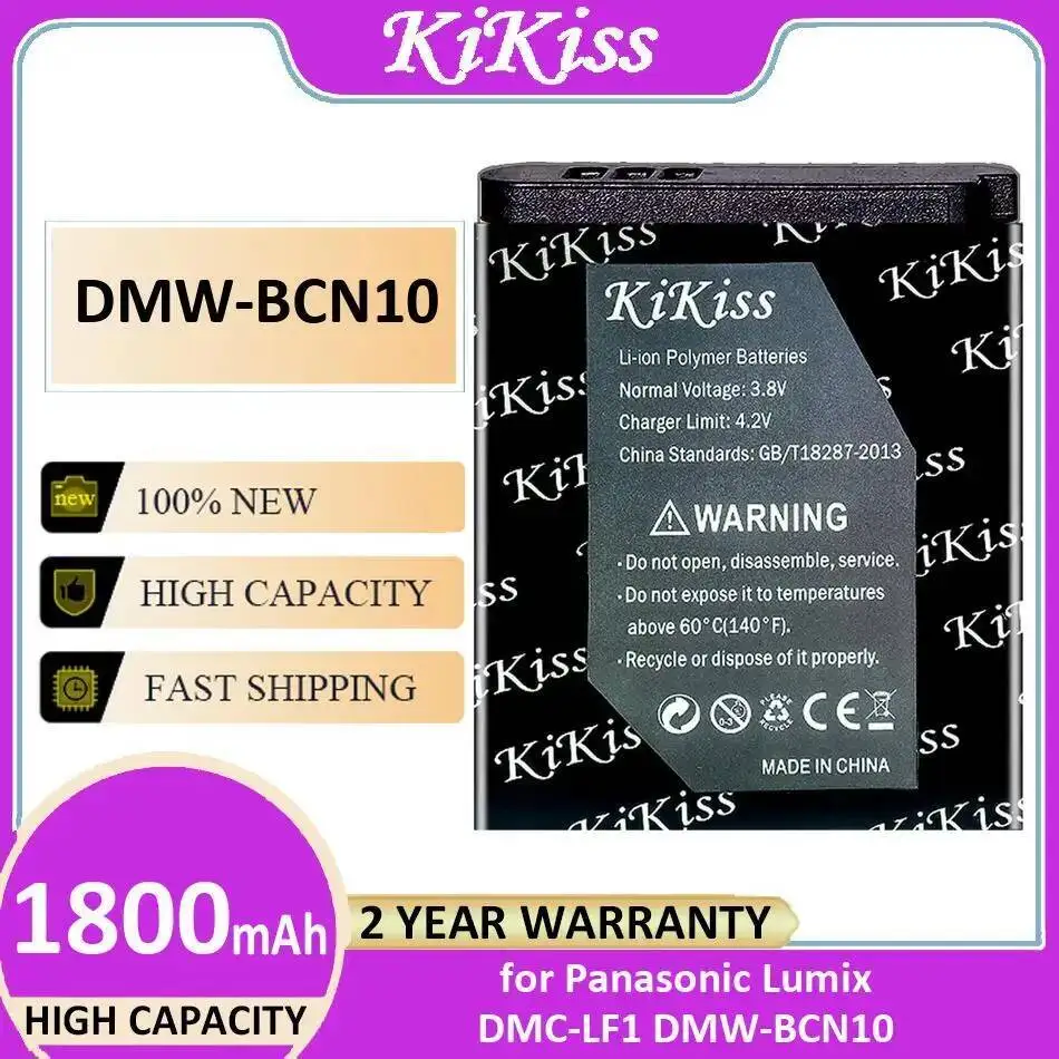 Прочный аккумулятор для камеры Panasonic Lumix Dmc-LF1 Dmw-BCN10 высокой емкости 1800 мАч 
Прочный аккумулятор для камеры Panasonic Lumix Dmc-LF1 Dmw-BCN10 высокой емкости 1800 мАч