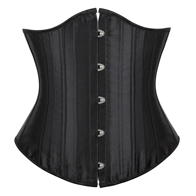 Corset Top 26 Steel Bones Underbust Bustier Body Shaper for Women Waist Cincher Sexy Corselet Fashion Black
Corset Top 26 Steel Bones Underbust Bustier Body Shaper for Women Waist Cincher Sexy Corselet Fashion Black