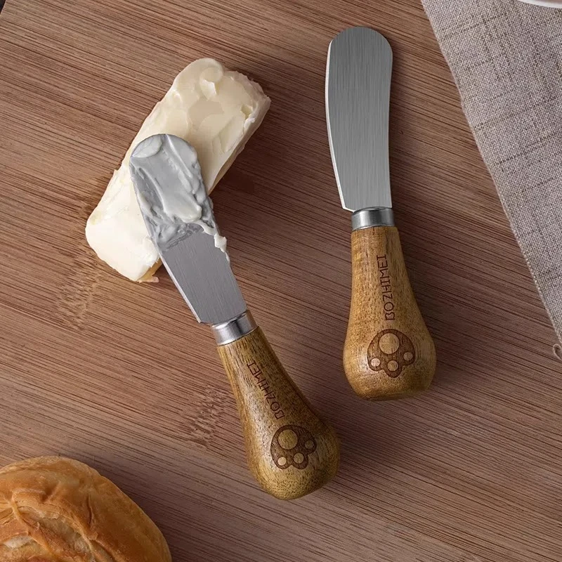 Wooden Butter Cheese Knife Stainless Steel Standing Sharp Cutter Kitchen Utensils Gadgets Helper
Wooden Butter Cheese Knife Stainless Steel Standing Sharp Cutter Kitchen Utensils Gadgets Helper