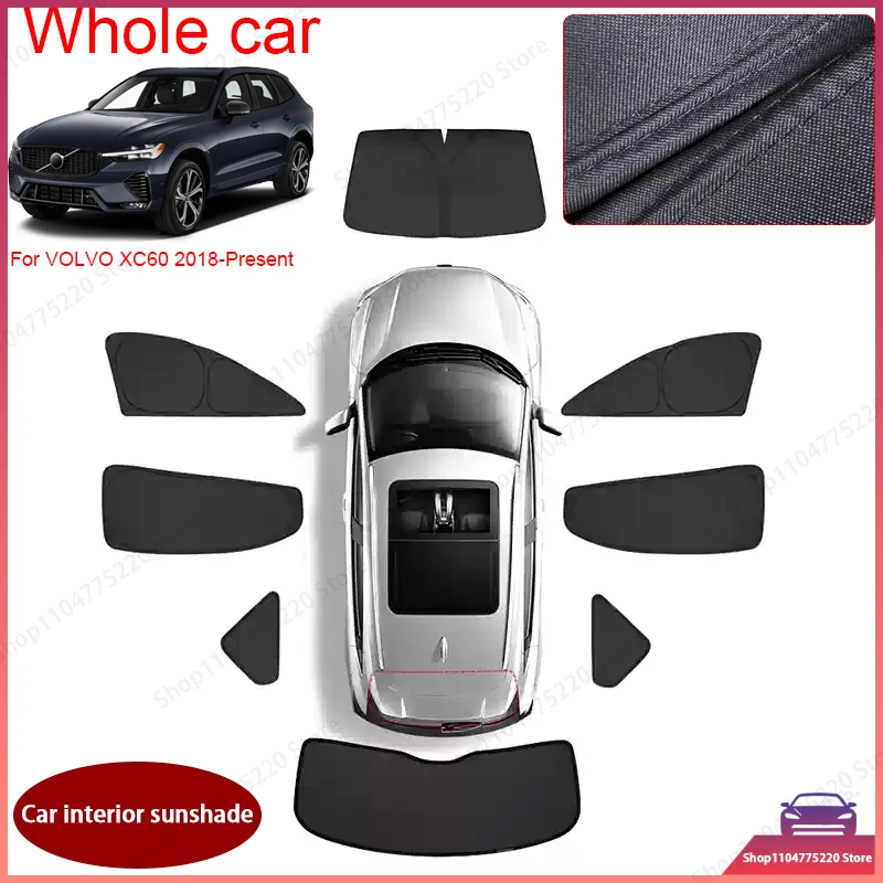 Car Black Windows Privacy Sunshade For VOLVO XC60 2015-Present Anti-UV Heat Insulation Protect Cover Interior Auto Accessories
Car Black Windows Privacy Sunshade For VOLVO XC60 2015-Present Anti-UV Heat Insulation Protect Cover Interior Auto Accessories
