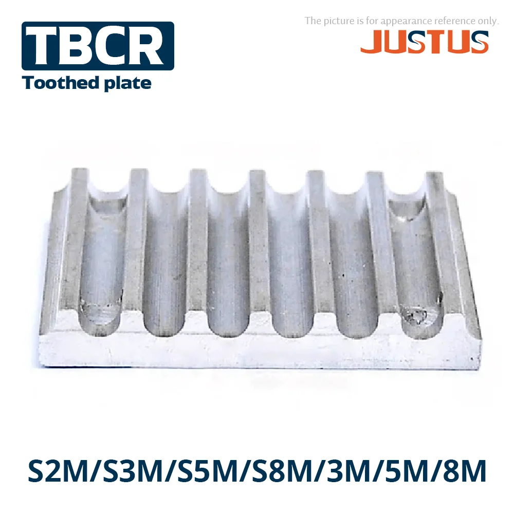 TBCR Single toothed plate S2M/S3M/S5M/S8M/2M/3M/5M/8M for open synchronous belt Fixed clip timing Belt connection Teeth plate
TBCR Single toothed plate S2M/S3M/S5M/S8M/2M/3M/5M/8M for open synchronous belt Fixed clip timing Belt connection Teeth plate