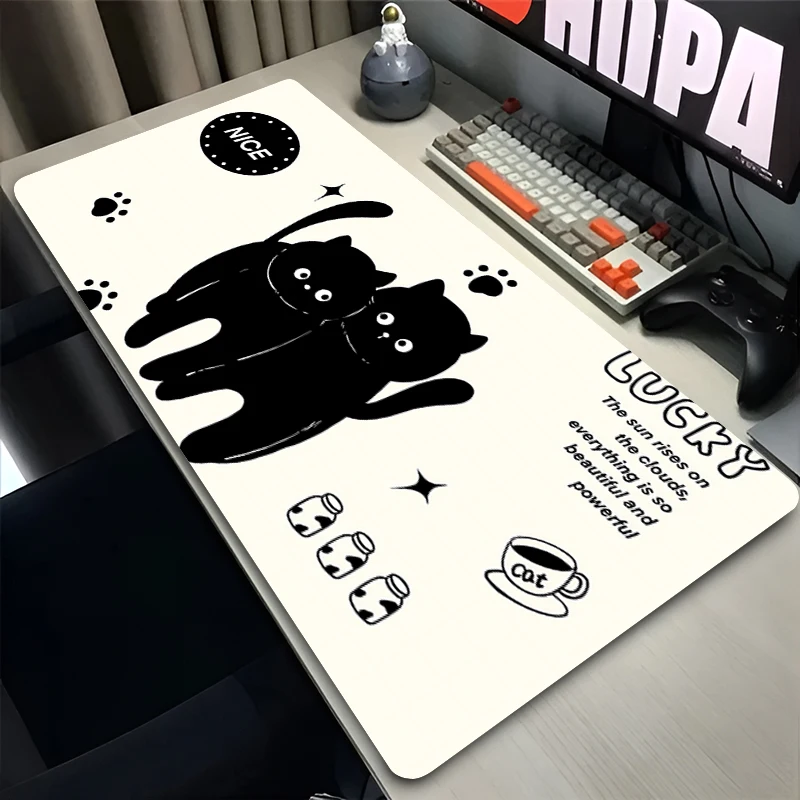 Mouse Pad PC Non Slip Rubber Cute Mousepad Laptop Gamer Cabinet HD Keyboard Pad Black Cat Office Computer Gaming Desk Mouse Mat
Mouse Pad PC Non Slip Rubber Cute Mousepad Laptop Gamer Cabinet HD Keyboard Pad Black Cat Office Computer Gaming Desk Mouse Mat