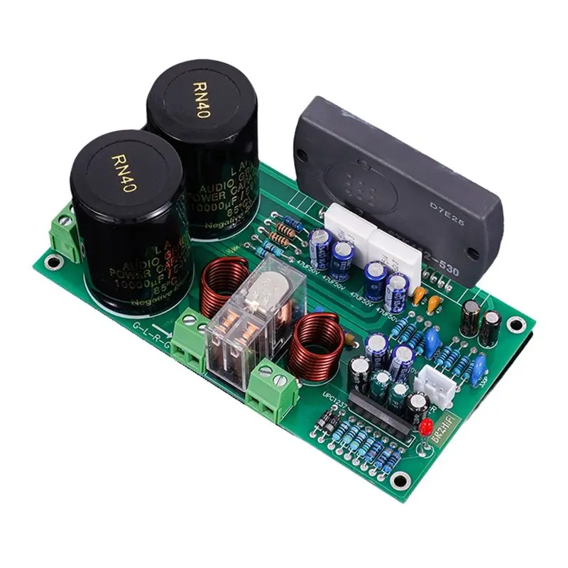 N93RNEW! Готовая плата усилителя STK412-530, аудиофильская DIY-плата STK412-530, может использоваться с тороидальным трансформатором на 300 Вт с чистым медным проводом
N93RNEW! Готовая плата усилителя STK412-530, аудиофильская DIY-плата STK412-530, может использоваться с тороидальным трансформатором на 300 Вт с чистым медным проводом