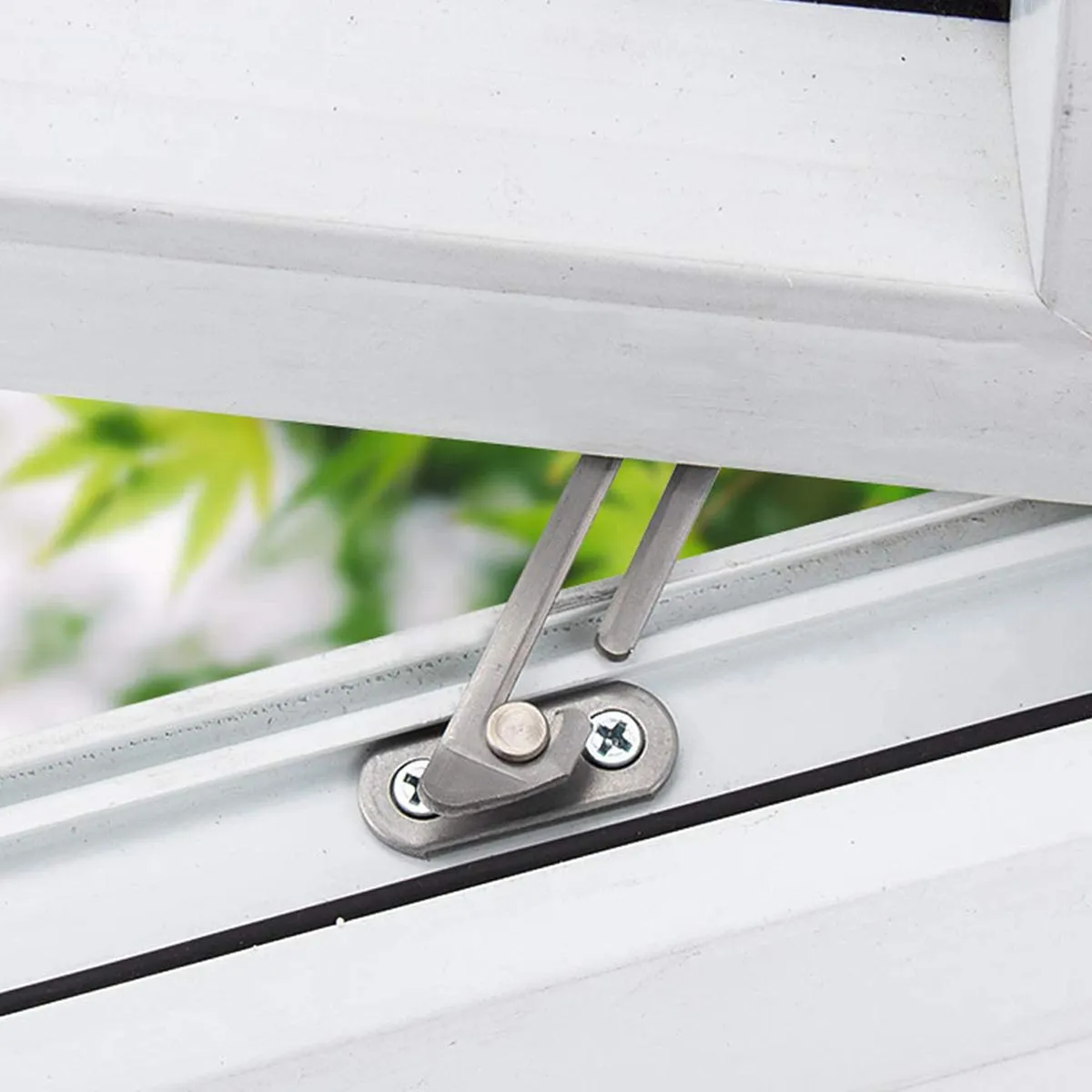1Set Child Window Restrictor Stainless Steel Sliding Hook Window Safety Lock for Home Commercial Use Safety Lock Limiter
1Set Child Window Restrictor Stainless Steel Sliding Hook Window Safety Lock for Home Commercial Use Safety Lock Limiter