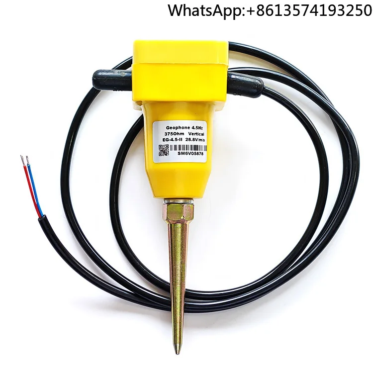 Один геофон 4,5 Гц Вертикальный корпус для геофона на земле без разъема Сейсмическая преломление Обзор Сейсмический геофон 4,5 Гц
Один геофон 4,5 Гц Вертикальный корпус для геофона на земле без разъема Сейсмическая преломление Обзор Сейсмический геофон 4,5 Гц