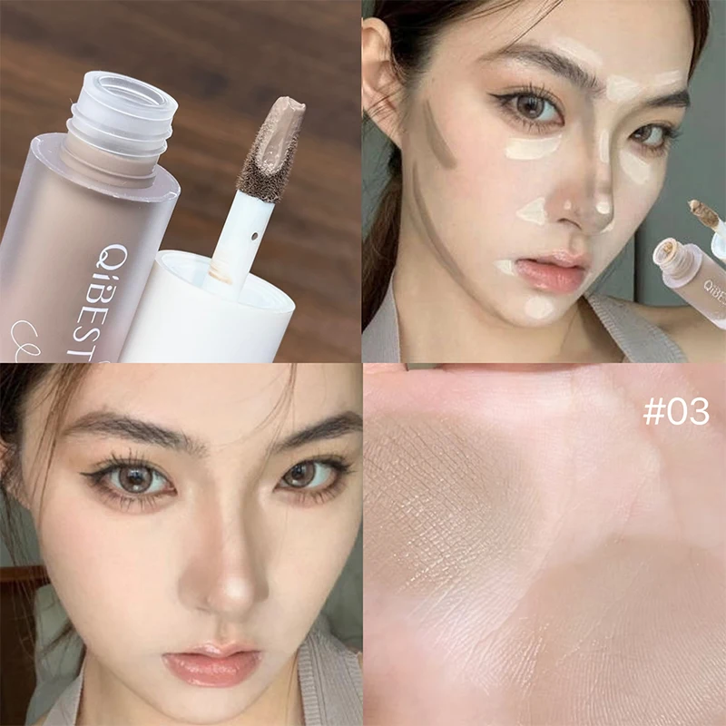 QIBEST Liquid Blush Contour Highlighter Multi-purpose Cream Matte Blusher Cheek Tint Face Contouring Eyeshadow Waterproof Makeup
QIBEST Liquid Blush Contour Highlighter Multi-purpose Cream Matte Blusher Cheek Tint Face Contouring Eyeshadow Waterproof Makeup