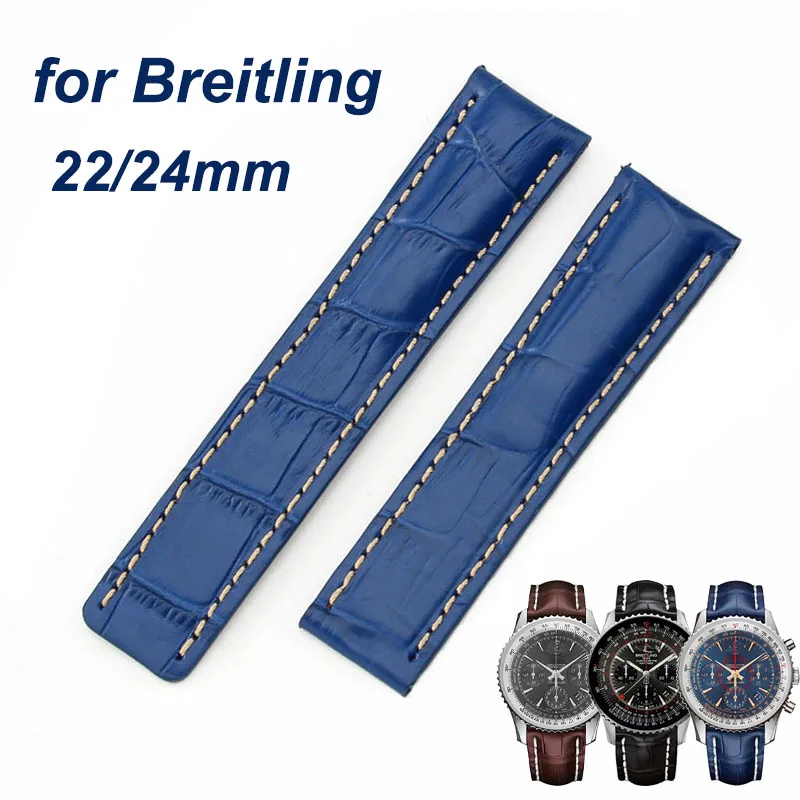 Ремешок для часов из воловьей кожи для Breitling 22 мм 24 мм, ремешок из натуральной кожи, водонепроницаемый мягкий ремень, сменный браслет, без застежки
Ремешок для часов из воловьей кожи для Breitling 22 мм 24 мм, ремешок из натуральной кожи, водонепроницаемый мягкий ремень, сменный браслет, без застежки
