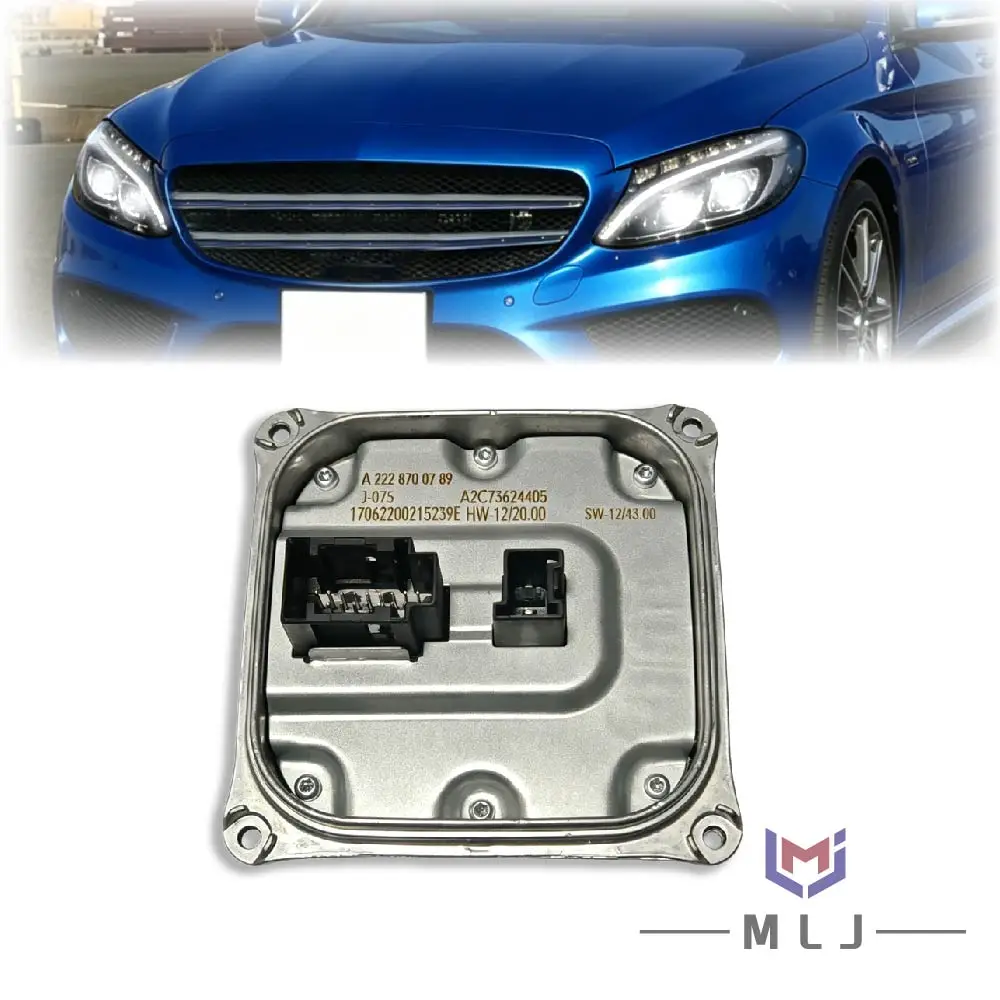 A2228700789 DRL Headlight Ballast Driver Control Module For Mercedes W205 W212 W218 W222 C E CLS S Class Headlight Replacement
A2228700789 DRL Headlight Ballast Driver Control Module For Mercedes W205 W212 W218 W222 C E CLS S Class Headlight Replacement