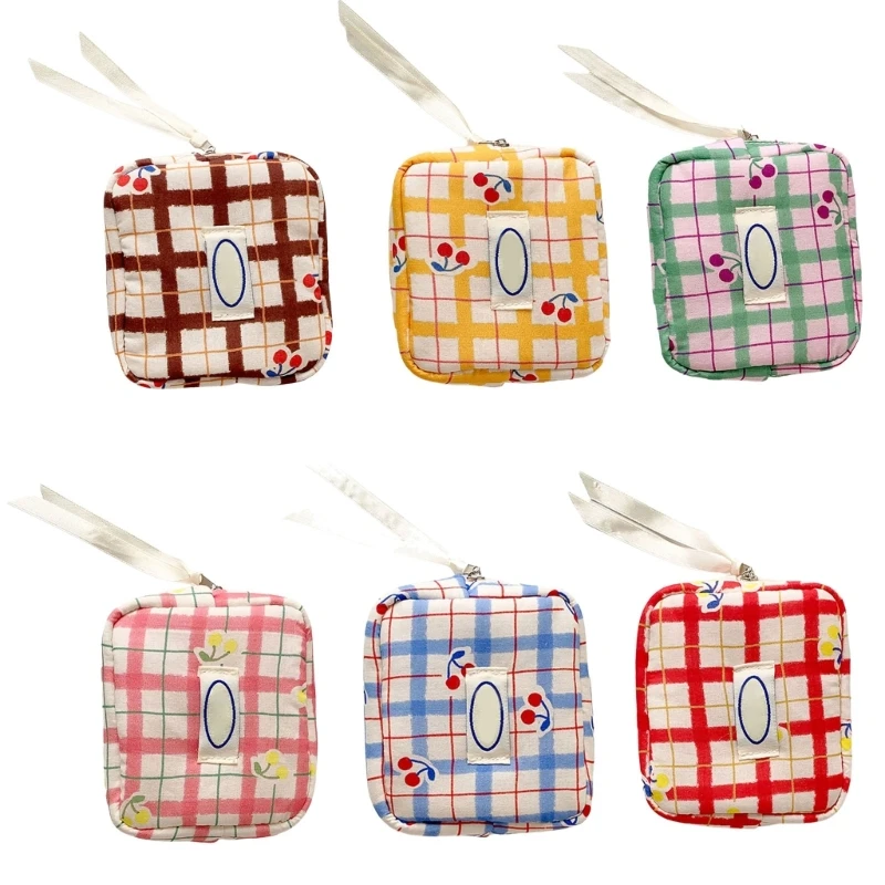 340D Checkered Cosmetic Bag With Fruit Pattern Compact Size Interior Dividers Portable Makeup for Women
340D Checkered Cosmetic Bag With Fruit Pattern Compact Size Interior Dividers Portable Makeup for Women
