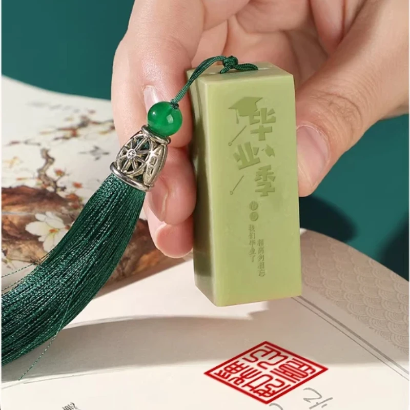 Customized Name Stamp Seal Qingtian Stone Calligraphy Seal Chinese Painting Ancient Style Engrave Logo Private Stamp Art Supply
Customized Name Stamp Seal Qingtian Stone Calligraphy Seal Chinese Painting Ancient Style Engrave Logo Private Stamp Art Supply