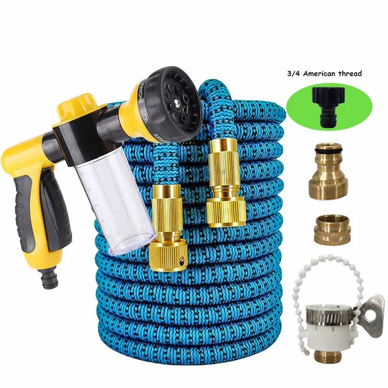 Scalable Magic Garden Water Pipe Set with Multi functional Cleaning Spray Gun 2-in-1, Complete Gardening Cleaning 25FT-100FT
Scalable Magic Garden Water Pipe Set with Multi functional Cleaning Spray Gun 2-in-1, Complete Gardening Cleaning 25FT-100FT