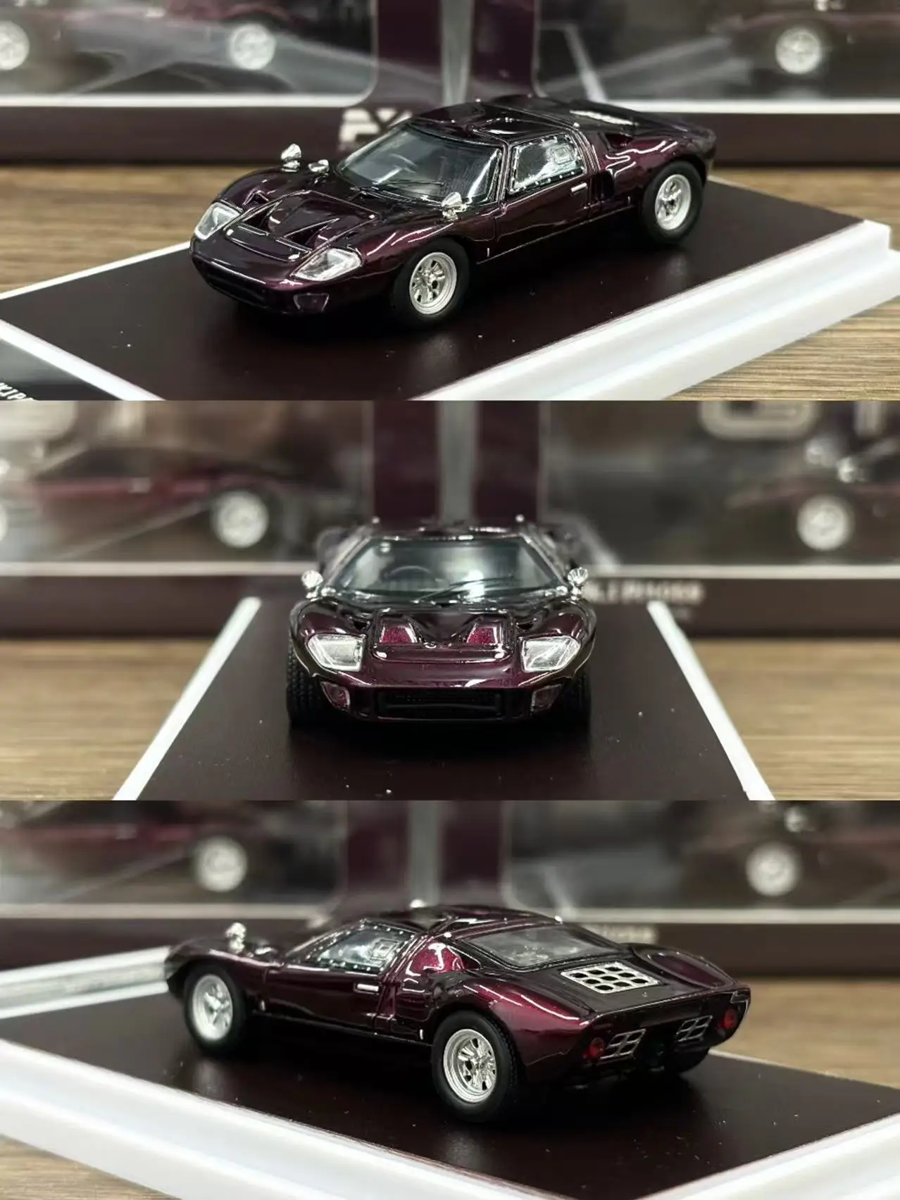 Findclassically FY 1:64 GT40 MK I Burgundy Grey Collection Gift Scale Model Car
Findclassically FY 1:64 GT40 MK I Burgundy Grey Collection Gift Scale Model Car