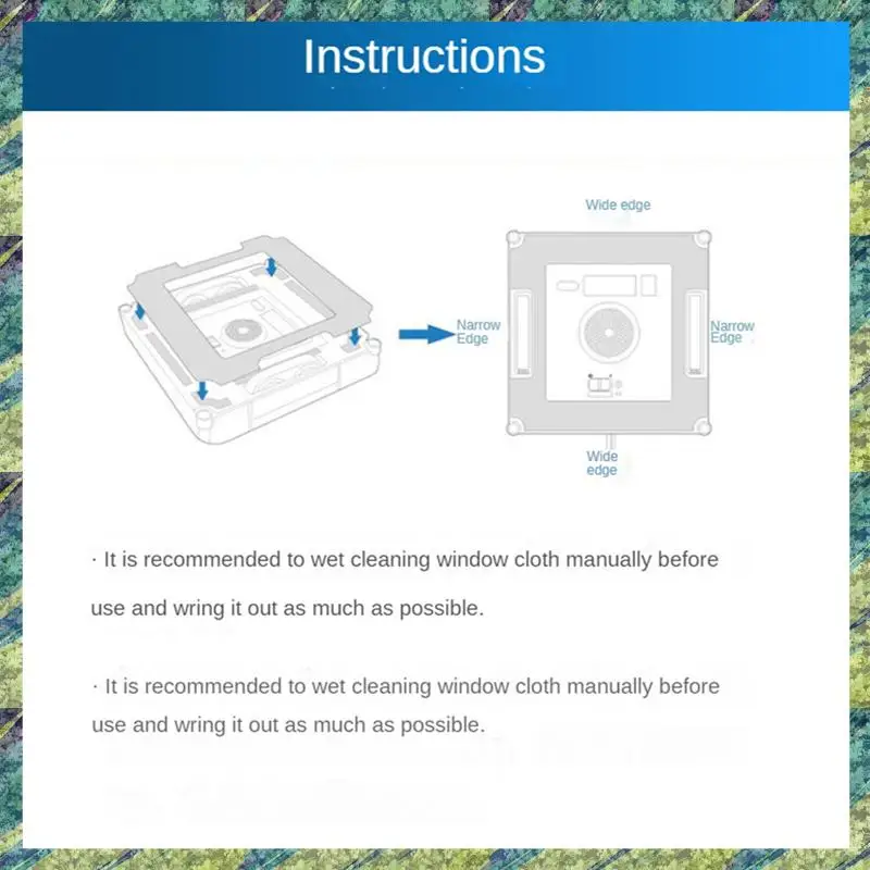 Nana 8Pcs Mop Cloth Washable Mop Pads For Ecovacs WINBOT W1/W1 Pro Window Vacuum Cleaner Replacement Accessories
Nana 8Pcs Mop Cloth Washable Mop Pads For Ecovacs WINBOT W1/W1 Pro Window Vacuum Cleaner Replacement Accessories