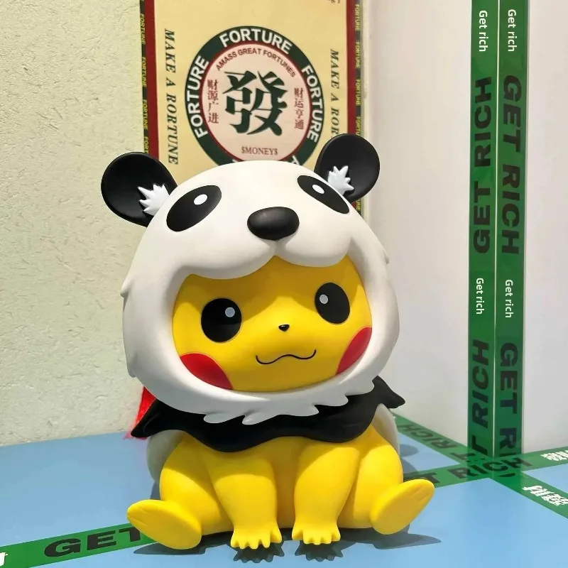 Large 32cm Pokemon Panda Pikachu Figure Cartoon Anime Figurine Home Decoration Ornament Gift for Kids Girls
Large 32cm Pokemon Panda Pikachu Figure Cartoon Anime Figurine Home Decoration Ornament Gift for Kids Girls