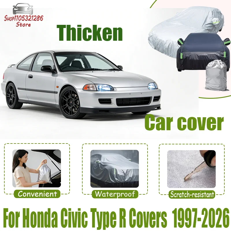 For Honda Civic Type R Covers 1997-2026 Full Car Covers Outdoor Sun Anti UV Rain Snow Dust Protection Oxford Cloth Accessories
For Honda Civic Type R Covers 1997-2026 Full Car Covers Outdoor Sun Anti UV Rain Snow Dust Protection Oxford Cloth Accessories