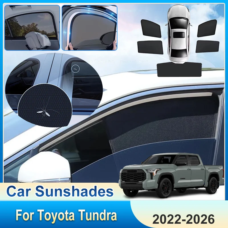 For Toyota Tundra Accessories XK70 2022-2026 Car Full Window Windshield Curtain Anti-UV Covers Magnetic Sunshade Car Accessories
For Toyota Tundra Accessories XK70 2022-2026 Car Full Window Windshield Curtain Anti-UV Covers Magnetic Sunshade Car Accessories
