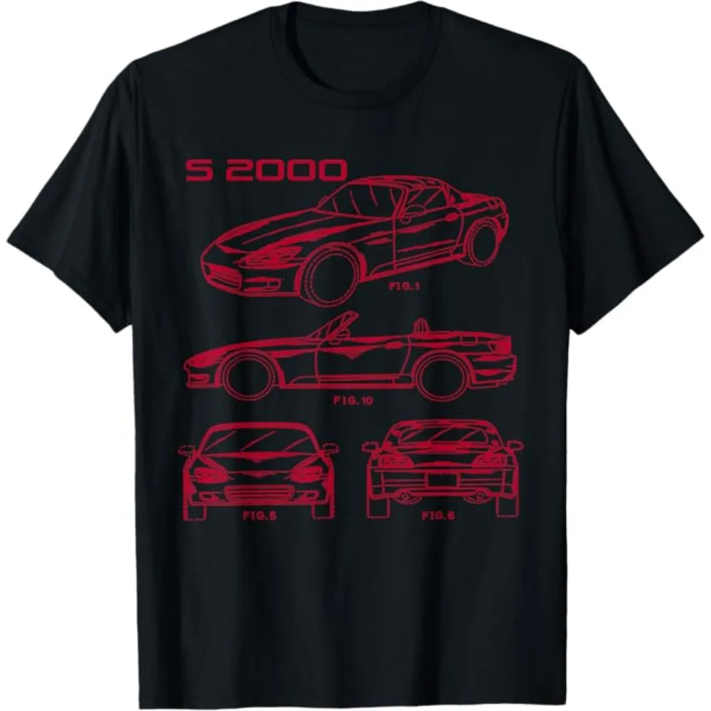 Honda Men's and Women's T-shirt S2000 JDM Graphic Retro Tee Summer Riding Off-road Short-sleeved Spring Motorcycle Racing Top
Honda Men's and Women's T-shirt S2000 JDM Graphic Retro Tee Summer Riding Off-road Short-sleeved Spring Motorcycle Racing Top