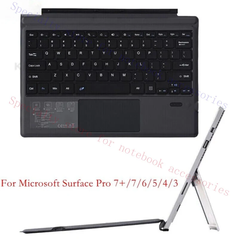 A+ Wireless Bluetooth Keyboard Cover Magnetic for Microsoft Surface Pro 7/6/5/4
A+ Wireless Bluetooth Keyboard Cover Magnetic for Microsoft Surface Pro 7/6/5/4