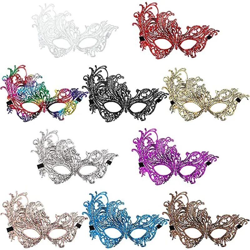 20pcs Multicolor Purple Pink Red Women Girls Ladies Masquerade Lace Eye Mask for Party
20pcs Multicolor Purple Pink Red Women Girls Ladies Masquerade Lace Eye Mask for Party