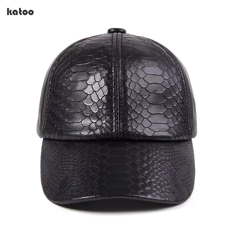 Spring Genuine Sheepskin Leather 56-60CM Black Baseball Caps For Man Casual Street Gf Gorras Dad Hat Crocodile Print
Spring Genuine Sheepskin Leather 56-60CM Black Baseball Caps For Man Casual Street Gf Gorras Dad Hat Crocodile Print