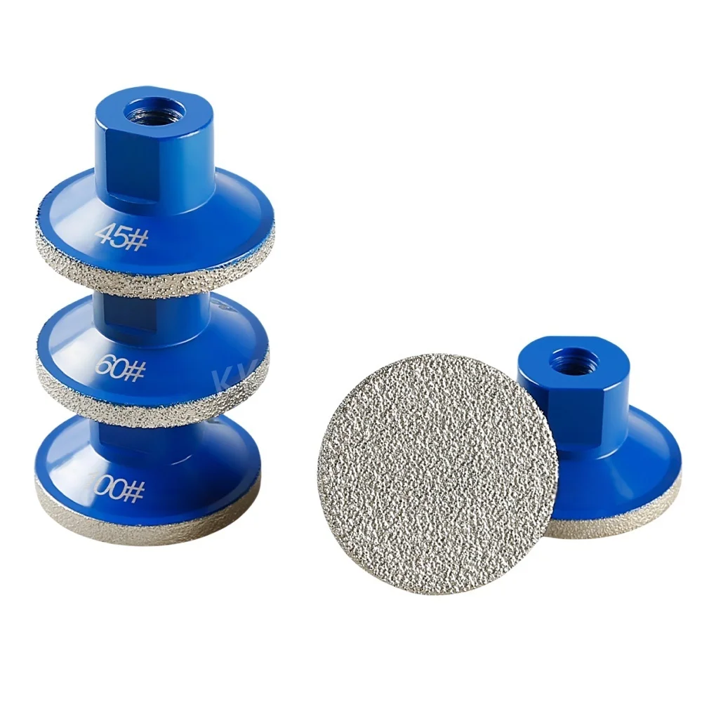 M10 2" Diamond Brazed Flat Grinding Head Marble Stone Ceramic Tile Edge Trimming Rough Polishing Disc Angle Grinder Abrasive Pad
M10 2" Diamond Brazed Flat Grinding Head Marble Stone Ceramic Tile Edge Trimming Rough Polishing Disc Angle Grinder Abrasive Pad