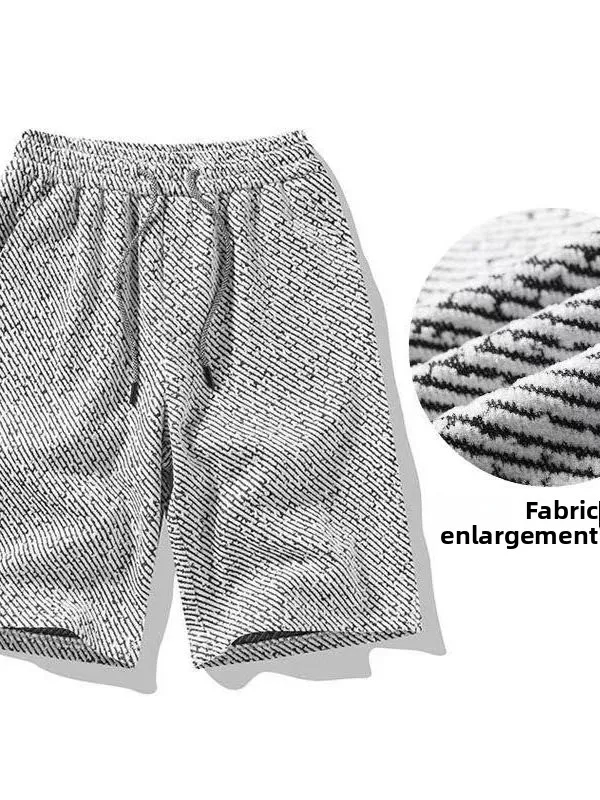 Summer Men's Loose Qui Dry Casual orts Breathable Wear Resistant Five-Quarter Length Spor Straight Leg Polyester Fiber
Summer Men's Loose Qui Dry Casual orts Breathable Wear Resistant Five-Quarter Length Spor Straight Leg Polyester Fiber