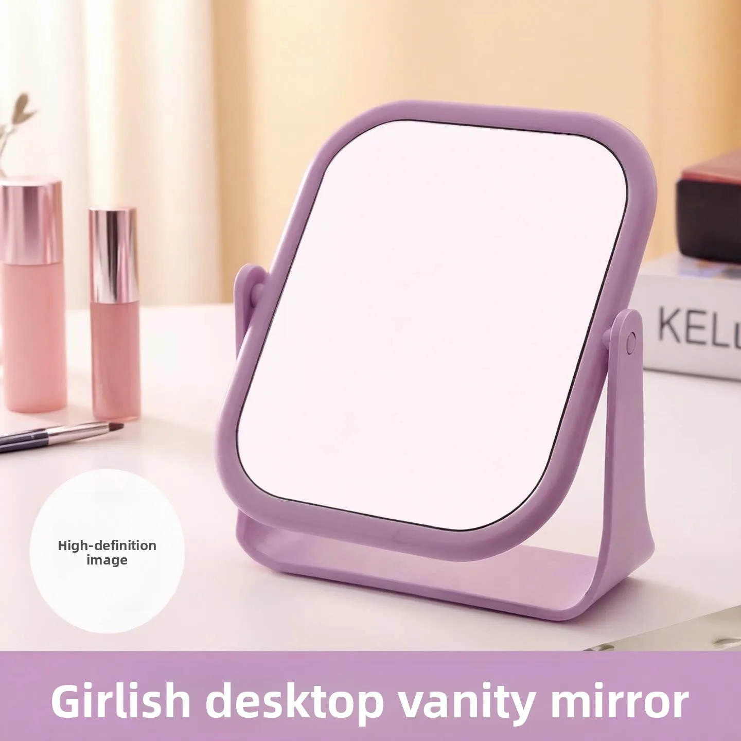 Large Size Desktop Mirror Portable Makeup Mirror Double-Sided Drawing Paper Mirror Simple Handheld Comb Desktop Student Dormi...
Large Size Desktop Mirror Portable Makeup Mirror Double-Sided Drawing Paper Mirror Simple Handheld Comb Desktop Student Dormi...