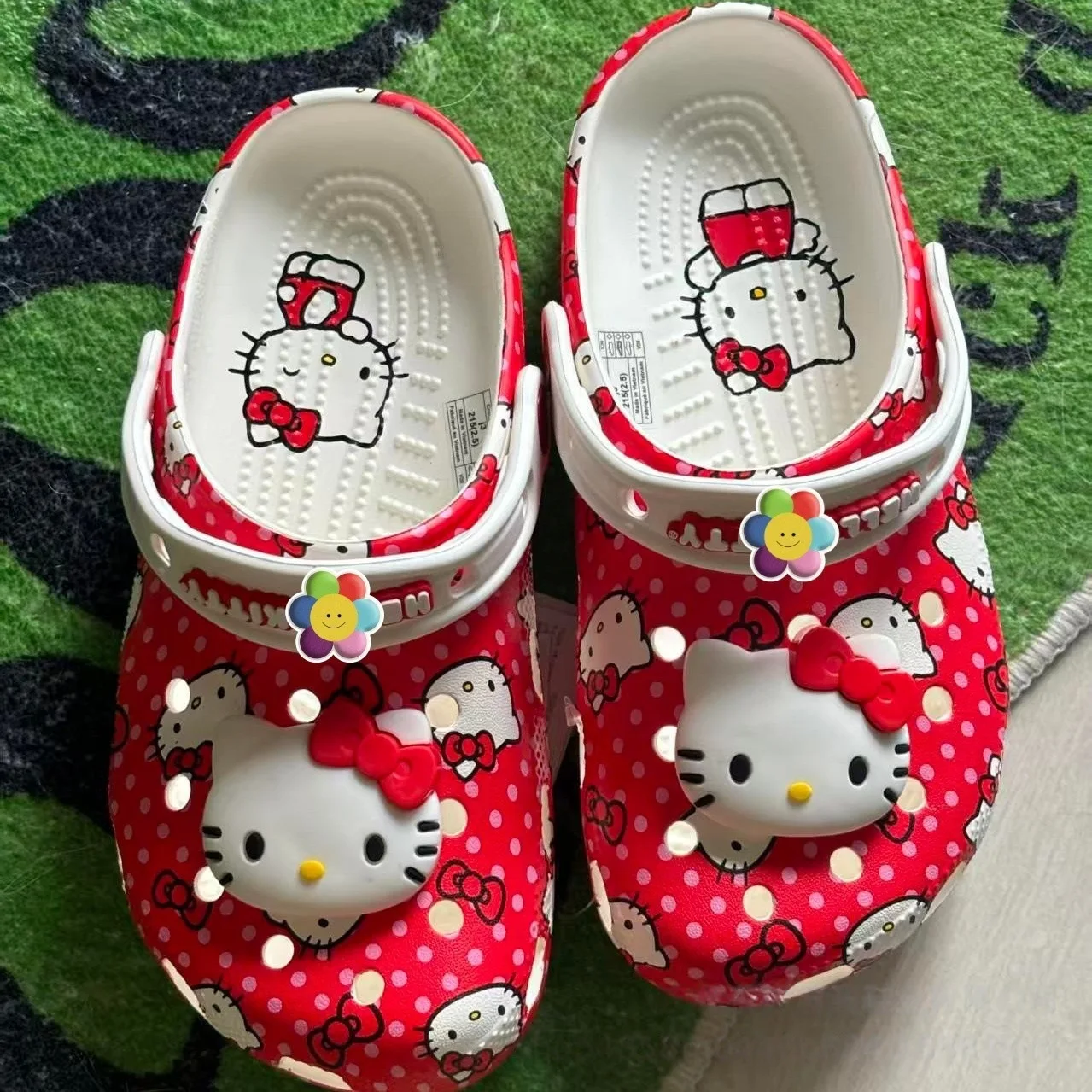 Sanrio Cute Cartoon Hello Kitty Summer Sandals Shoes for Women 2026 Kawaii Outdoor New Versatile Beach Slippers Girls Versatile
Sanrio Cute Cartoon Hello Kitty Summer Sandals Shoes for Women 2026 Kawaii Outdoor New Versatile Beach Slippers Girls Versatile