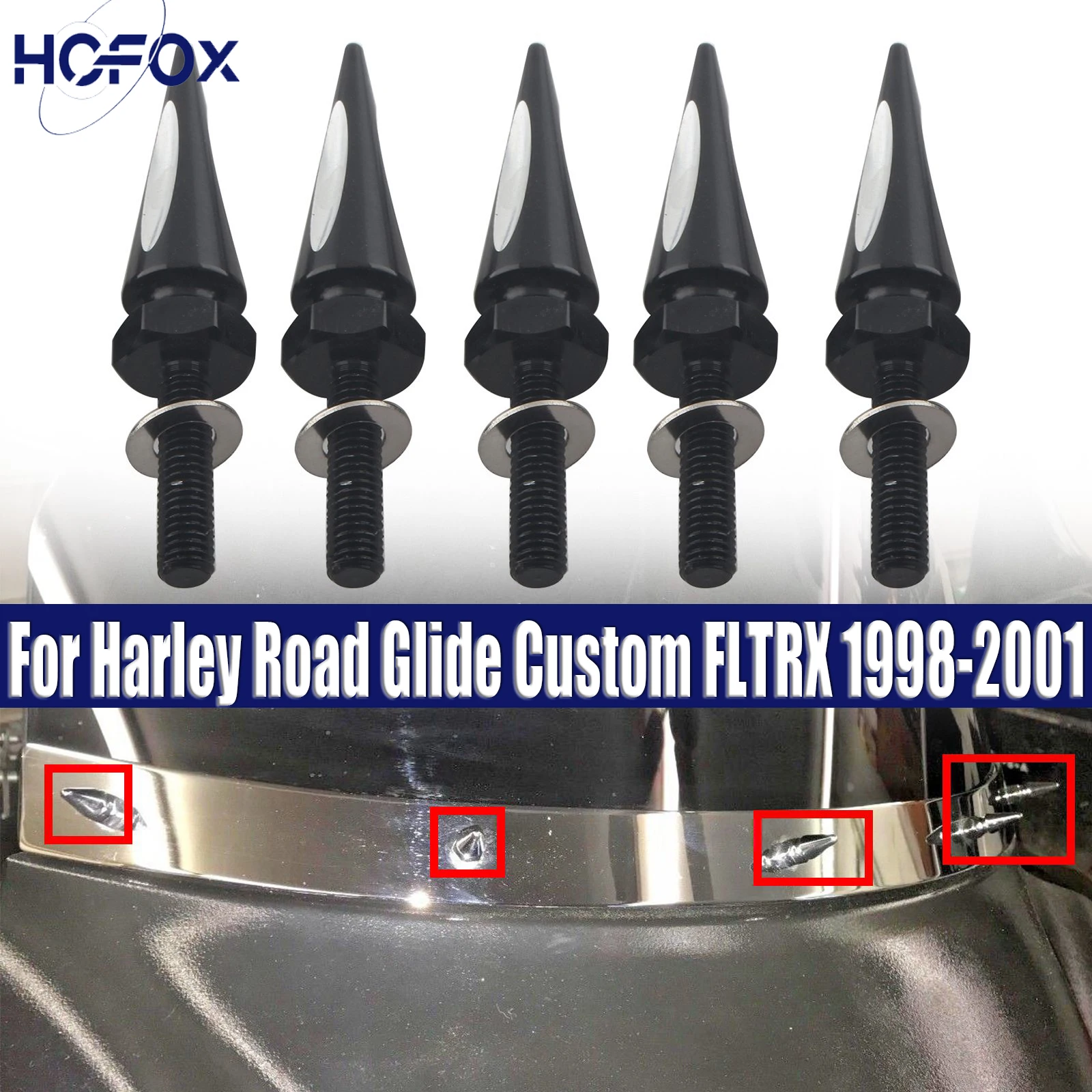 For Harley Road Glide Custom FLTRX 1998-2001 Motorcycle Windscreen Windshield Trim Screw Bolts
For Harley Road Glide Custom FLTRX 1998-2001 Motorcycle Windscreen Windshield Trim Screw Bolts