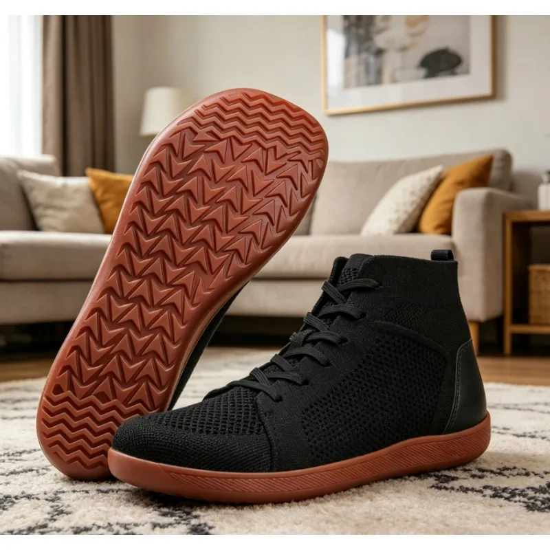 Men/Women High Top Minimalist Barefoot Shoes | Wide Toe Box + Zero Drop Sole Walking Shoes
Men/Women High Top Minimalist Barefoot Shoes | Wide Toe Box + Zero Drop Sole Walking Shoes