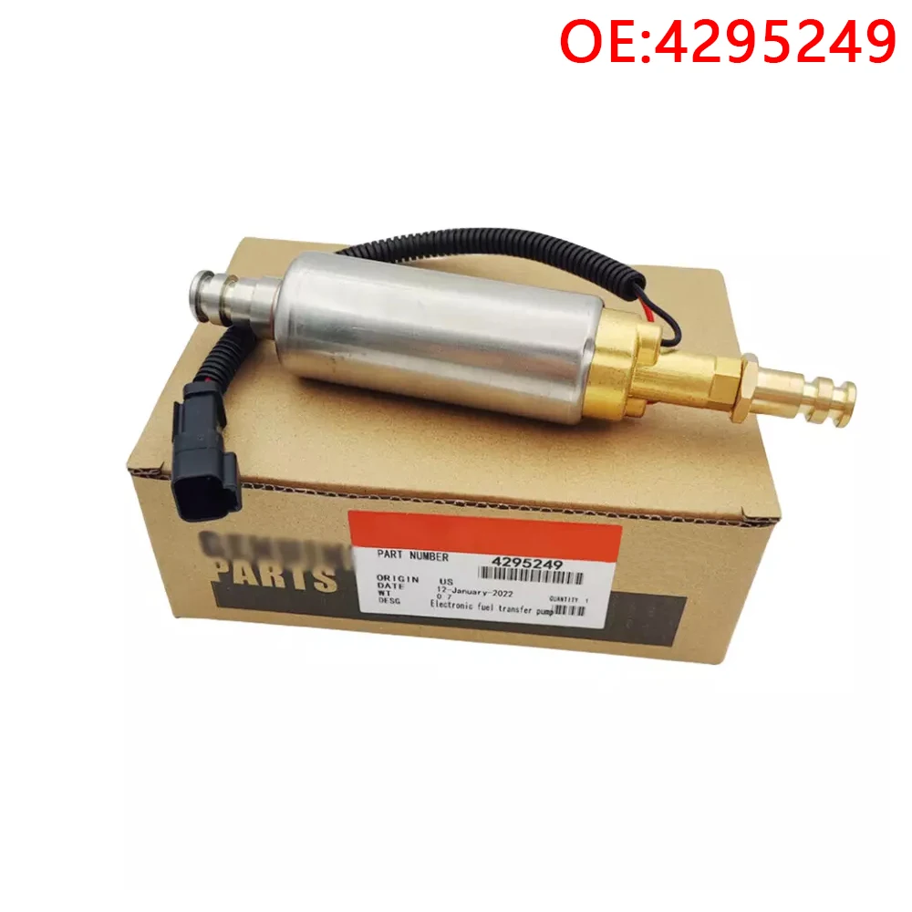 4295249 24V Fuel Transfer Pump 4975617 for Cummins Engine QST30 Electronic 4067830 New 
4295249 24V Fuel Transfer Pump 4975617 for Cummins Engine QST30 Electronic 4067830 New