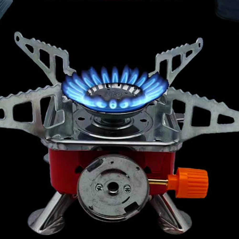 Outdoor Stainless Steel Camping Stove Folding Portable Windproof Gas Cooker Burner for Hiking Picnic Backpacking
Outdoor Stainless Steel Camping Stove Folding Portable Windproof Gas Cooker Burner for Hiking Picnic Backpacking